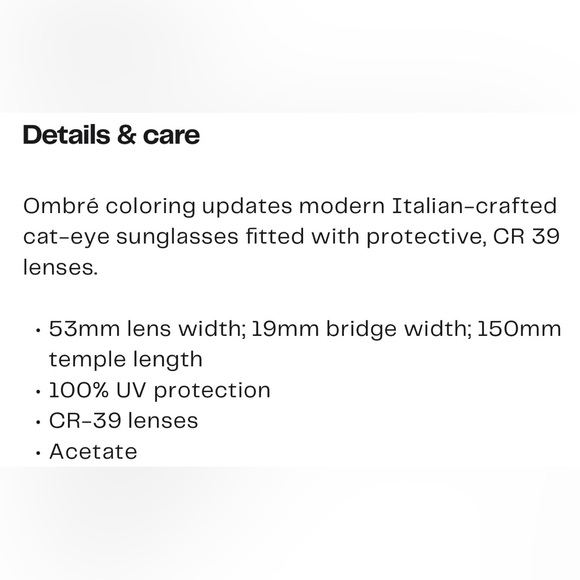 Alexander McQueen 53mm Cat Eye Sunglasses NWOT - Picture 10 of 10